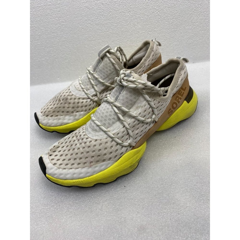 Sorel Kinetic Impact lace up Shoes Womens size 6.5 Knit Athletic Running Workout